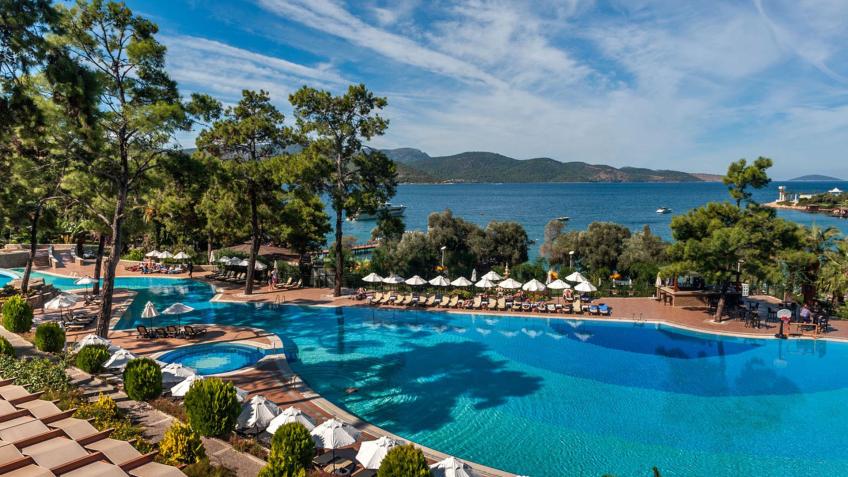 ТУРЦИЯ. ЭГЕЙСКОЕ ПОБЕРЕЖЬЕ. Раскошные  VIP отели только для Вас! Вылет 17 сентября. Отдохни со вкусом! 